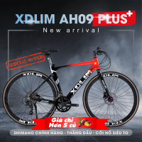 [BẢN NÂNG CẤP] Xe đạp đường phố XDLIM AH09 PLUS, Trục rỗng giữa, phanh dầu, lip thả kèm cối nổ